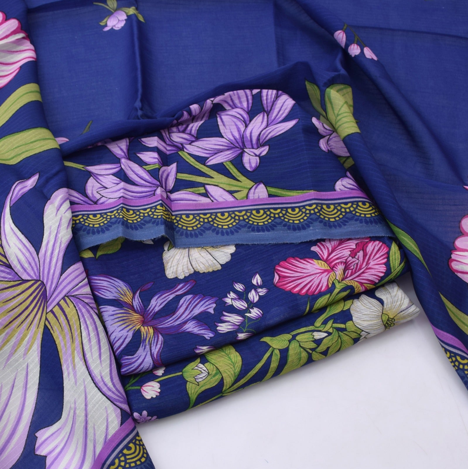 Baroque 3pc Bana Dora Lawn Allover Shirt Trouser with digital dupatta 9564