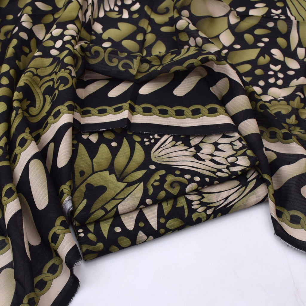 Baroque 3pc Bana Dora Lawn Allover Shirt Trouser with digital dupatta 9561